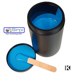 Tinta Azul Cielo para Serigrafía en Camisetas – 1Kg