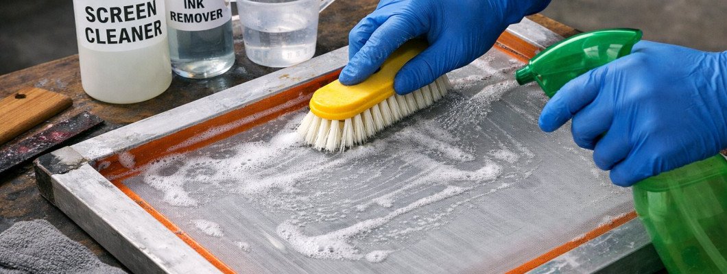 Comment nettoyer correctement votre écran de sérigraphie