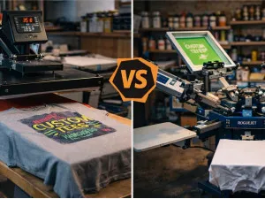 Heat Press vs Silk Screen Printing: Which Method Should You Choose?