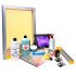 DIY screen printing kit for paper