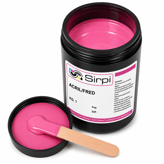 Pink Screen Printing Ink for T-Shirts – 500gr/1Kg