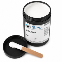 White Screen Printing Ink for T-Shirts - 500gr/1Kg