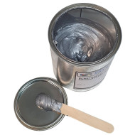 Tinta  serigrafica Plastisol Plata 1Kg