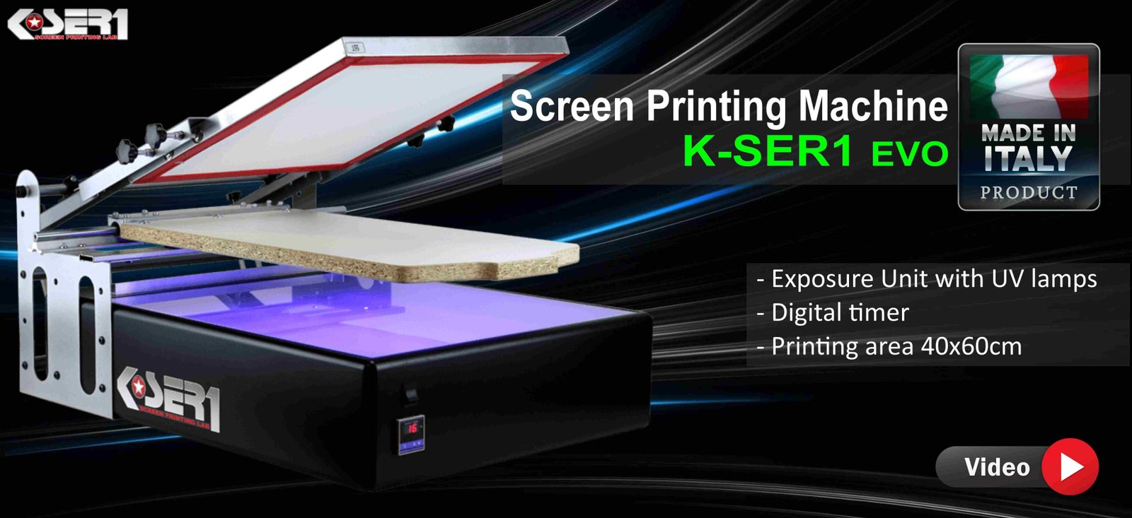 Screen Printing Machine K-SER 1 Evo