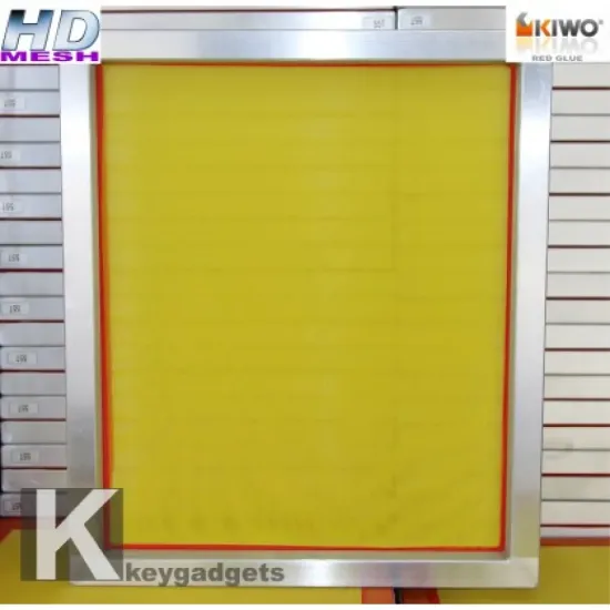 2x Siebdruckrahmen 100T für Papier und PVC 56x46cm (A3+)