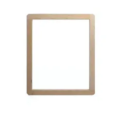 2X A3 Screen Printing Aluminium Frame 31X41cm met Wit 43T Zijde 2X A3 Screen Printing Aluminium Frame 31X41cm met Wit 43T Zijde